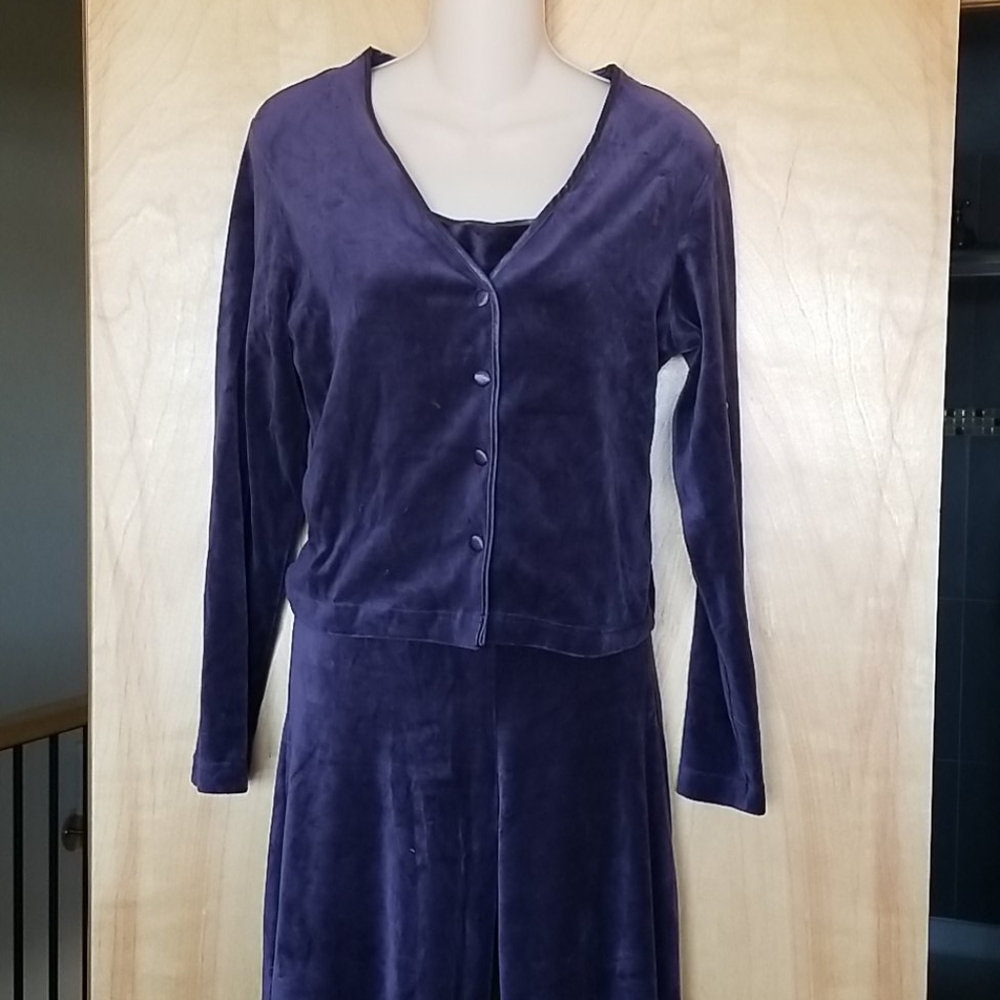 3 Piece Victoria's Secret Velour Pajama Set Small - Picture 1 of 7